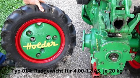 Traktorenlexikon: Holder E5 .